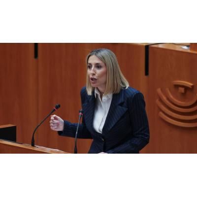 María Guardiola, investida presidenta de la Junta de Extremadura con el apoyo de Vox: "Dejen de demonizar el acuerdo"