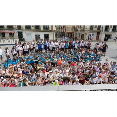 Más de 250 alumnos celebran en Tudela el Día de la Educación Física en la Calle