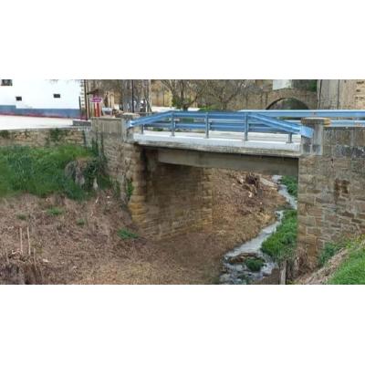 Olleta tendrá una pasarela peatonal sobre el río Sánsoain para mejorar la circulación y la seguridad vial