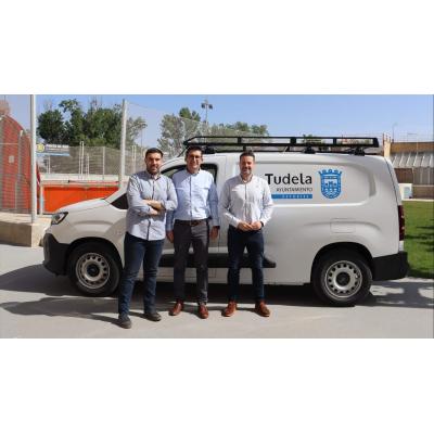 Tudela incorpora una nueva furgoneta eléctrica y da un paso más en su apuesta por la movilidad sostenible