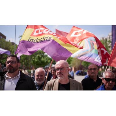 Sordo (CC OO) califica de "trampantojo de hilo neofascista" el concepto de "prioridad nacional": "Me parece lamentable"