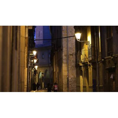 Jóvenes misioneros del sábado a la noche en el Casco Viejo de Pamplona: "¿Quieres conocer a Jesús?"