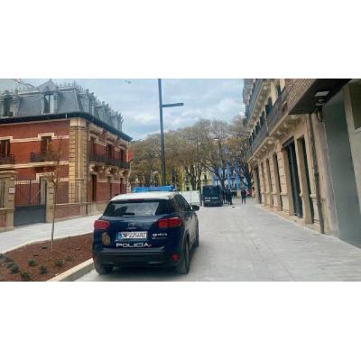 Violenta pelea con un cuchillo de grandes dimensiones en Pamplona: la Policía Nacional detiene a dos hombres