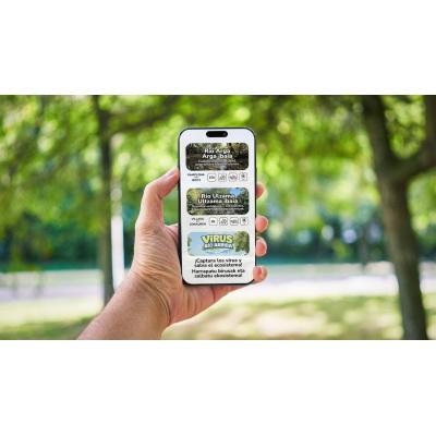 La nueva forma de recorrer el Paseo Fluvial de Pamplona con el móvil y realidad aumentada