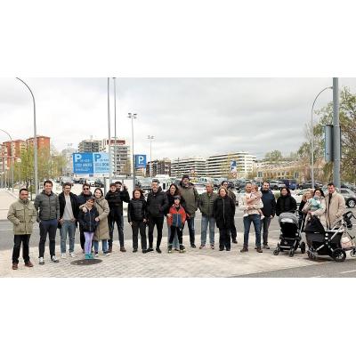 Vecinos de Arrosadía rechazan el plan de viviendas y la altura de los edificios