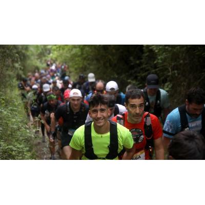 Victorias guipuzcoanas en los 35 kilómetros de la GR322 Nafarroa Xtrem 2026 de Zubiri