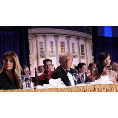 Fotos de la evacuación tras el tiroteo en la cena de corresponsales de la Casa Blanca