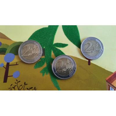 Las 3 monedas de 2 euros con motivos infantiles que todos quieren este 2026
