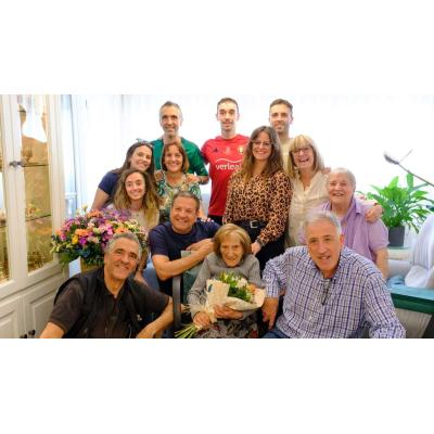 Jeru, la pamplonesa que avisaba en Dantxarinea cuando había vía libre para pasar estraperlo, cumple 100 años