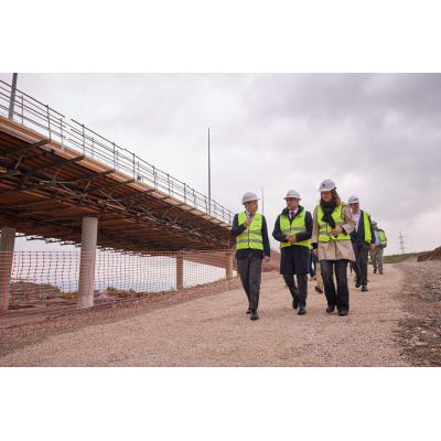 El paso adelante de una obra millonaria en Navarra que acelera una conexión ferroviaria entre dos polígonos