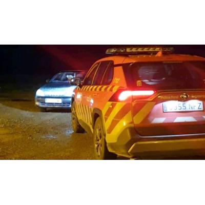 Un conductor se fuga en Navarra e intenta atropellar a un policía foral antes de acabar detenido