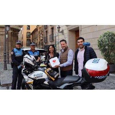 Más desfibriladores en Tudela: los nuevos puntos donde estarán disponibles las 24 horas del día