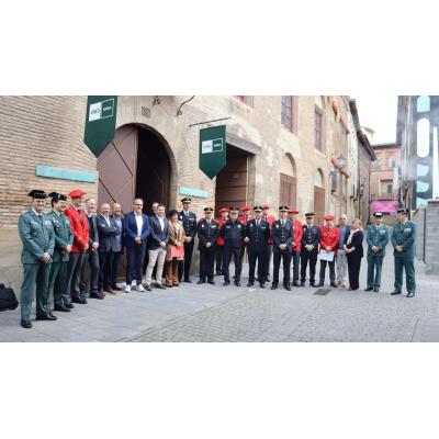El congreso que ha convertido a Tudela en punto de encuentro de policías, juristas y expertos en seguridad