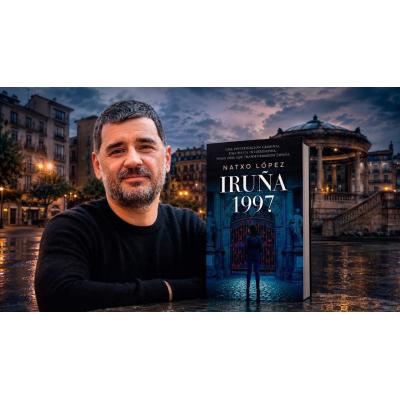 Natxo López, el guionista navarro que ha convertido los Sanfermines más convulsos en una novela negra