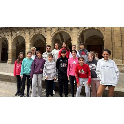 La alumna de sexto de Primaria que presidirá la Corporación Infantil de Viana durante las fiestas de este año