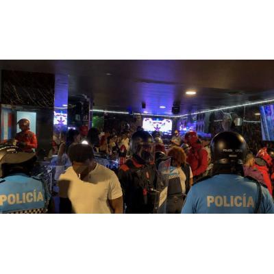 Cuatro denuncias en un local del centro de Tudela durante un control policial por quejas vecinales