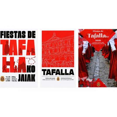Tafalla deja en manos de sus vecinos el cartel para sus fiestas: estas son las tres opciones para 2026