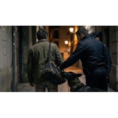Un control en Pamplona destapa droga alucinógena en un bolso: puede ir cinco años a la cárcel por 10 gramos