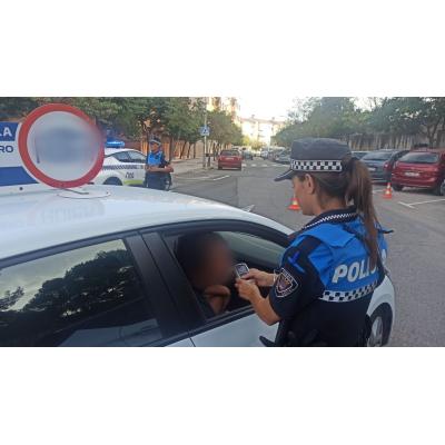 Positivo en anfetaminas y otras sustancias en Tudela: el conductor tampoco tenía el permiso en vigor