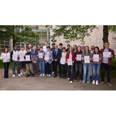 Las matemáticas tienen nombres propios en Navarra: 17 alumnos reciben un reconocimiento especial