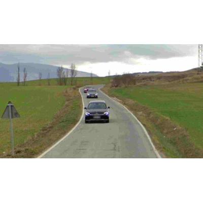 Cierran por obras una transitada carretera de la Cuenca de Pamplona: dos meses de cortes y desvíos
