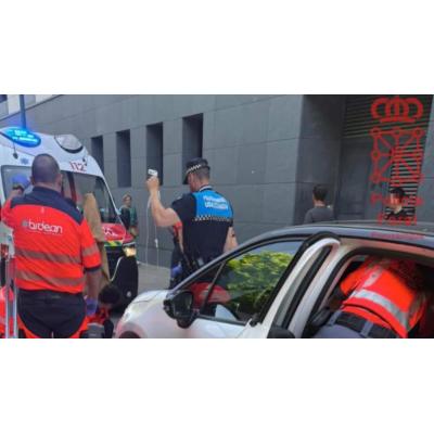 Una mujer de 79 años herida grave tras ser atropellada en una carretera de Tafalla