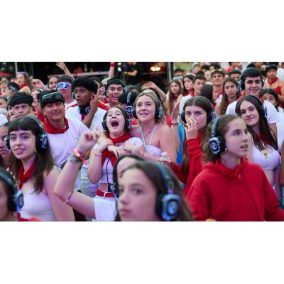 Fiesta gratis para adolescentes en San Fermín: Pamplona desvela las atracciones y conciertos de la Zona Joven
