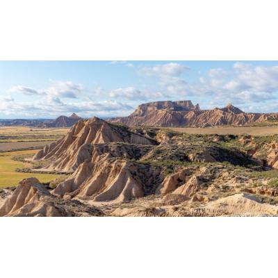 Herido grave un hombre de 47 años tras caer por un barranco de Bardenas Reales y quedar atrapado