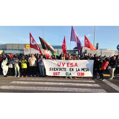Una huelga paraliza una gran empresa de Tudela: sindicatos protestan por el bloqueo del convenio