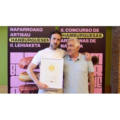 El premio a la Mejor Hamburguesa de Navarra viaja a Berriozar con una receta cargada de emoción familiar