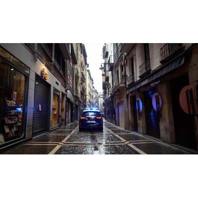 Una pelea en el Casco Antiguo de Pamplona termina con cuatro detenidos y un hombre sin un diente