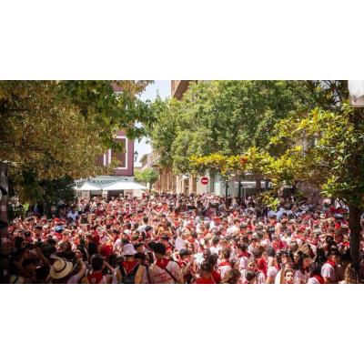 Graves incidentes con heridos obligan a suspender una actuación de Djs por las fiestas de un barrio de Tudela