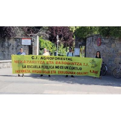 El 60% del profesorado del CI Agroforestal de Pamplona "retira su confianza" a la dirección tras gastar 40.000 euros en comidas