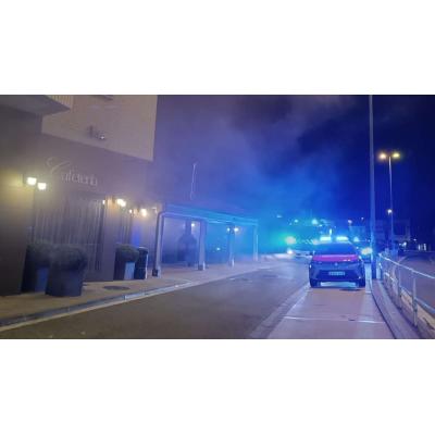 Susto de madrugada en un conocido obrador de la Comarca de Pamplona: un incendio moviliza a los servicios de emergencia
