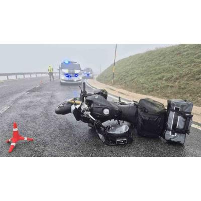 Tragedia en Navarra: muere un motorista tras salirse de la carretera y caer por un terraplén