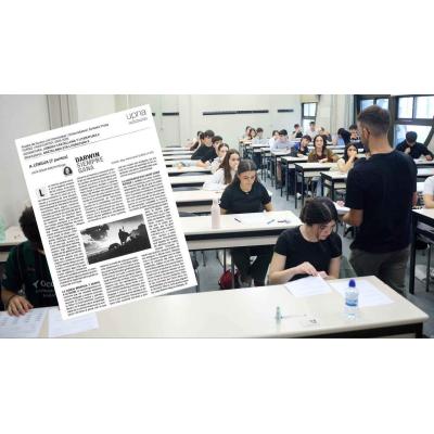 PAU Navarra 2026: así ha sido el examen de Lengua Castellana y Literatura sobre Darwin y una conocida novela