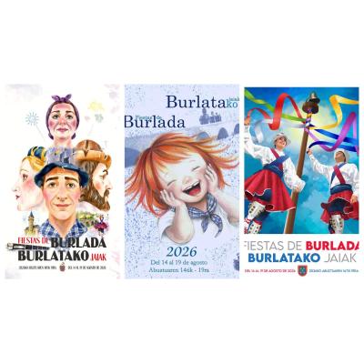 Burlada ya conoce las obras finalistas para anunciar unas fiestas que se decidirán por votación