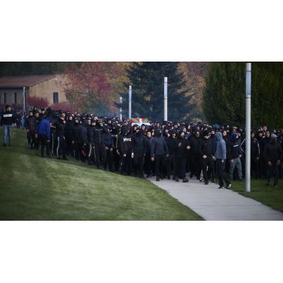 Macrooperación policial en Pamplona: detenidos 28 proetarras por los graves disturbios en Universidad de Navarra