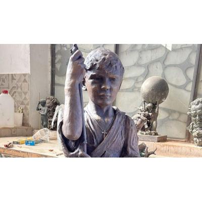 La estatua que llegará a Fitero para recordar la infancia de uno de sus personajes más ilustres