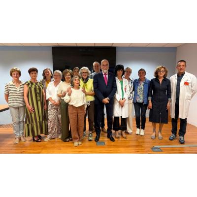 El emotivo homenaje en Navarra a 16 profesionales que han dedicado su vida a cuidar de los demás