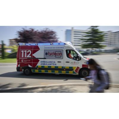Un accidente en una carretera de Navarra deja dos heridos y provoca afecciones al tráfico