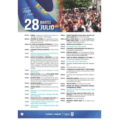 Santa Ana 2026: 28/07