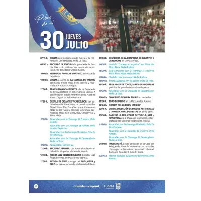 Santa Ana 2026: 30/07
