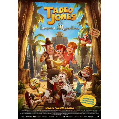 TADEO JONES Y LA LÁMPARA MARAVILLOSA