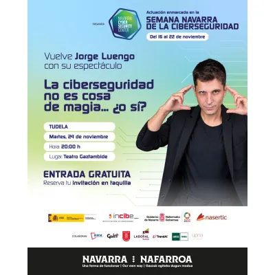 Jorge Luengo: “La Ciberseguridad no es cosa de magia… ¿o si?