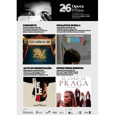 Actos previos 26º Festival de cine Ópera Prima